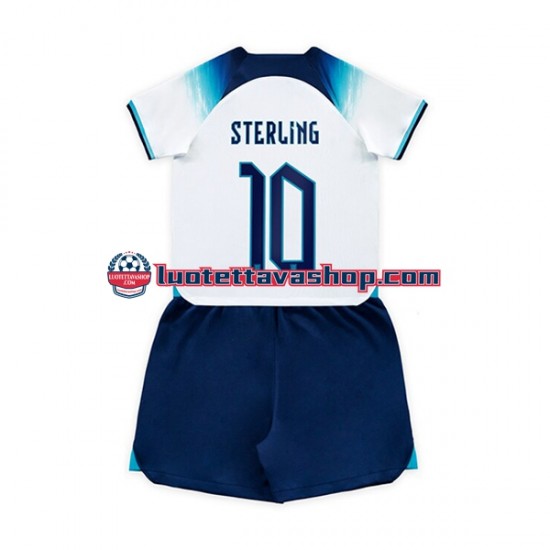 Lapset Englanti Sterling 10 World Cup 2022 Lyhythihainen Fanipaita ,Koti