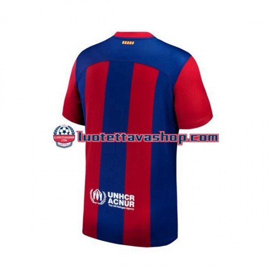 Miehet FC Barcelona 2023-2024 Lyhythihainen Fanipaita ,Koti