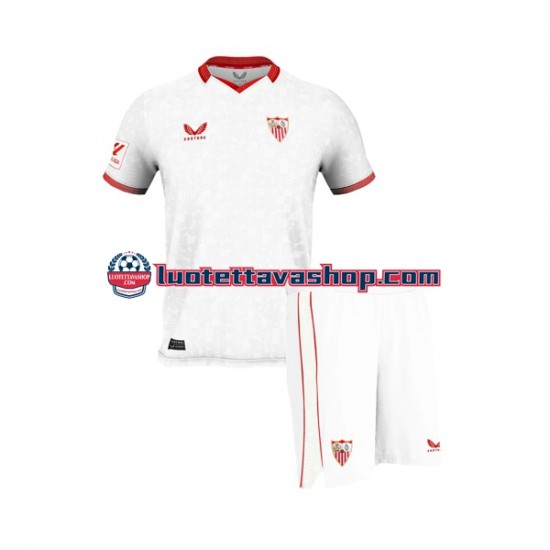 Lapset Sevilla FC 2023-2024 Lyhythihainen Fanipaita ,Koti