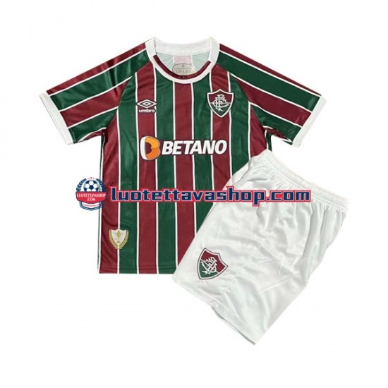 Lapset Fluminense 2023-2024 Lyhythihainen Fanipaita ,Koti