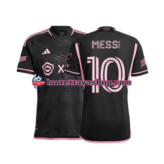 Miehet Inter Miami Lionel Messi 10 2023 Lyhythihainen Fanipaita ,Vieras