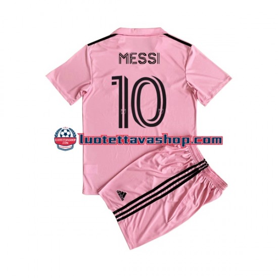 Lapset Inter Miami Lionel Messi 10 2023 Lyhythihainen Fanipaita ,Koti