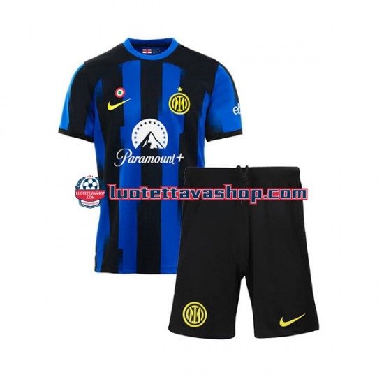 Lapset Inter Milan 2023-2024 Lyhythihainen Fanipaita ,Koti