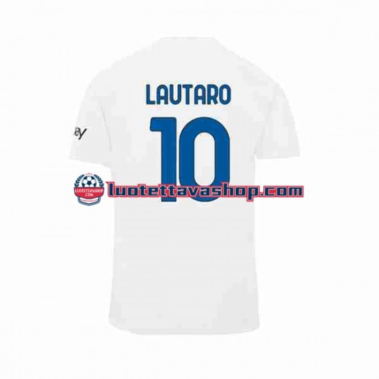 Miehet Inter Milan Lautaro Martinez 10 2023-2024 Lyhythihainen Fanipaita ,Vieras