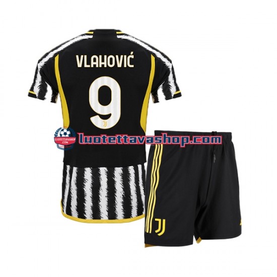 Lapset Yhdysvallat Juventus Dn Vlahovic 9 2023-2024 Lyhythihainen Fanipaita ,Koti