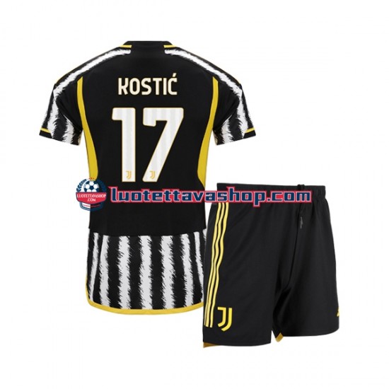 Lapset Juventus Filip Kostic 17 2023-2024 Lyhythihainen Fanipaita ,Koti