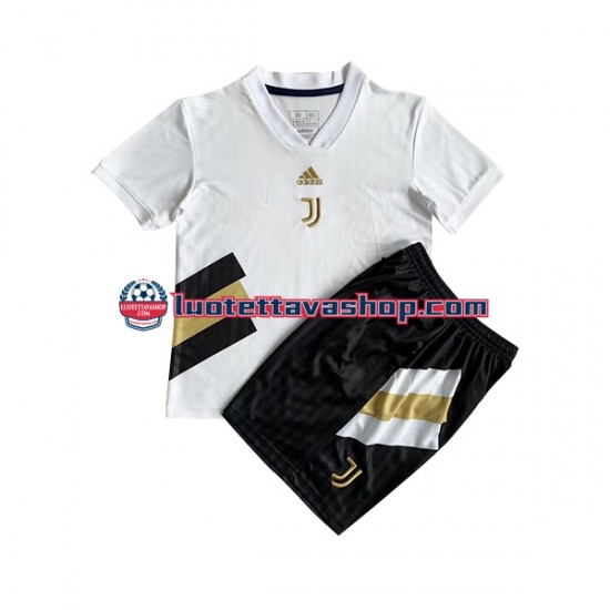 Lapset Juventus Icon Retro 2022-2023 Lyhythihainen Fanipaita ,Koti