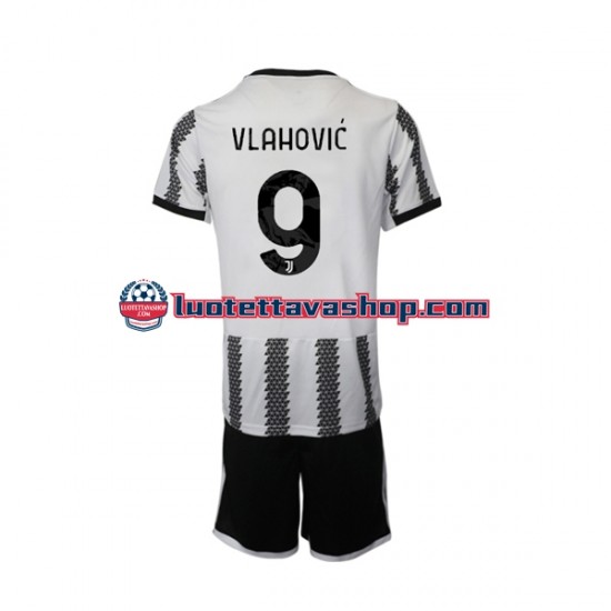 Lapset Juventus Vlahovic 9 2022-2023 Lyhythihainen Fanipaita ,Koti