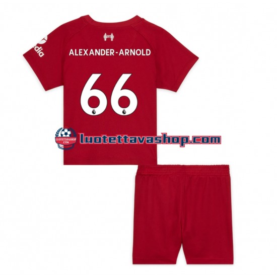 Lapset Liverpool Alexander-Arnold 66 2022-2023 Lyhythihainen Fanipaita ,Koti