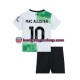 Lapset Liverpool Alexis Mac Allister 10 2023-2024 Lyhythihainen Fanipaita ,Vieras