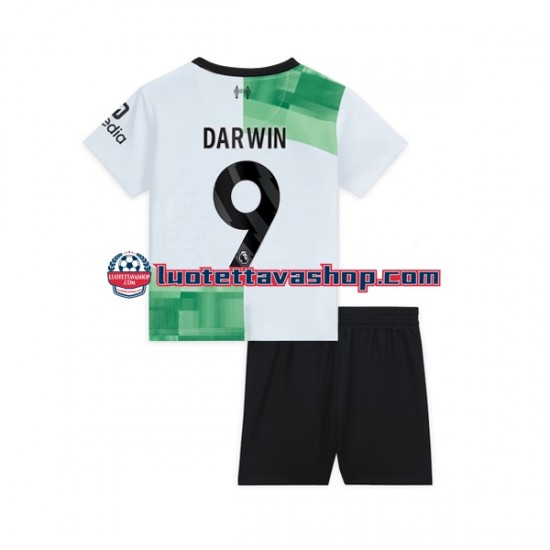 Lapset Liverpool Darwin Nunez 9 2023-2024 Lyhythihainen Fanipaita ,Vieras