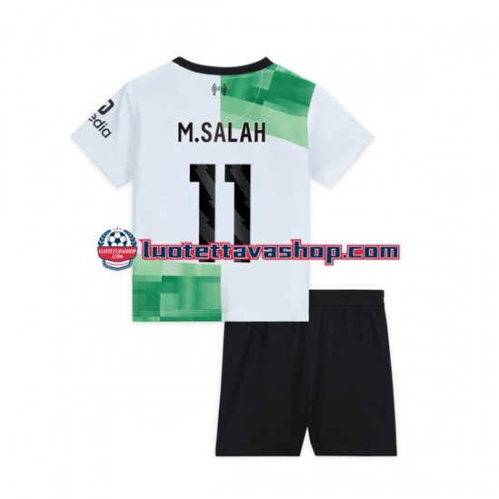 Lapset Liverpool M.Salah 11 2023-2024 Lyhythihainen Fanipaita ,Vieras