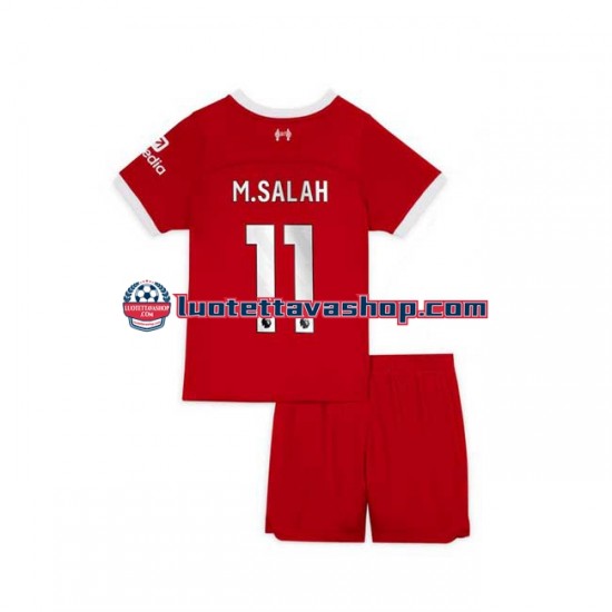 Lapset Liverpool M.Salah 11 2023-2024 Lyhythihainen Fanipaita ,Koti