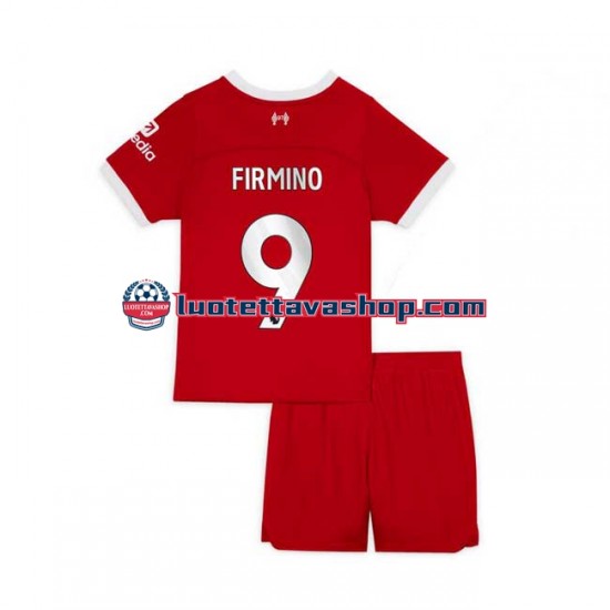 Lapset Liverpool Roberto Firmino 9 2023-2024 Lyhythihainen Fanipaita ,Koti