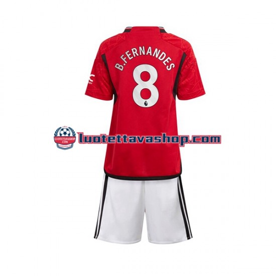 Lapset Manchester United B Fernandes 8 2023-2024 Lyhythihainen Fanipaita ,Koti