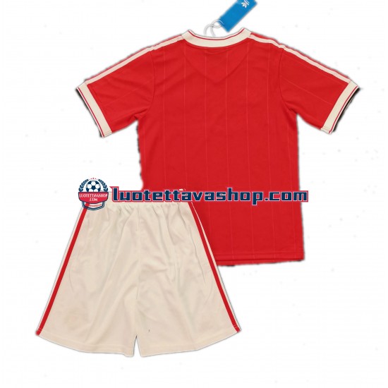 Lapset Manchester United Retro 1984 Lyhythihainen Fanipaita ,Koti