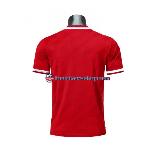 Miehet Manchester United Retro 1986 Lyhythihainen Fanipaita ,Koti