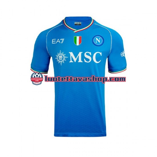 Miehet Napoli 2023-2024 Lyhythihainen Fanipaita ,Koti