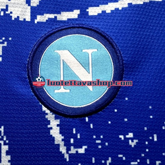 Miehet Napoli Maradona Champions Special Edition 2023 Lyhythihainen Fanipaita ,Koti