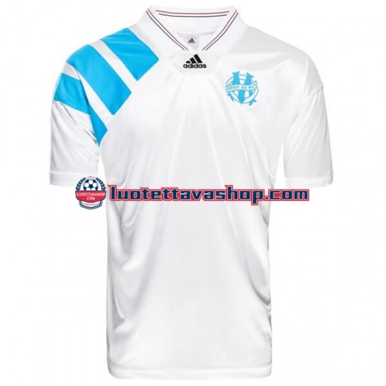 Miehet Olympique de Marseille 1993 Lyhythihainen Fanipaita ,Koti