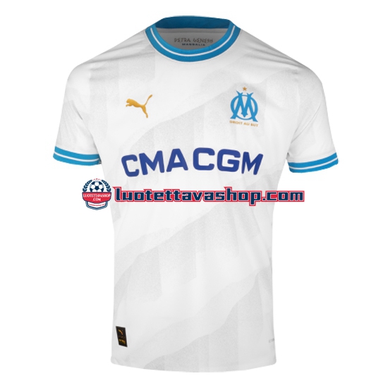 Miehet Olympique de Marseille 2023-2024 Lyhythihainen Fanipaita ,Koti