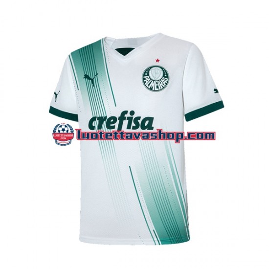 Miehet Palmeiras 2023-2024 Lyhythihainen Fanipaita ,Vieras