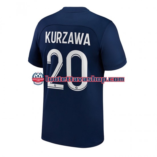 Miehet Paris Saint-Germain Kurzawa 20 2022-2023 Lyhythihainen Fanipaita ,Koti