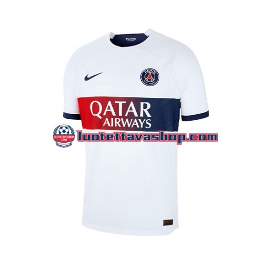 Lapset Paris Saint-Germain Kylian Mbappe 7 2023-2024 Lyhythihainen Fanipaita ,Vieras