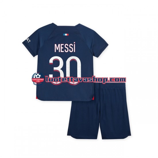 Lapset Paris Saint-Germain Lionel Messi 30 2023-2024 Lyhythihainen Fanipaita ,Koti