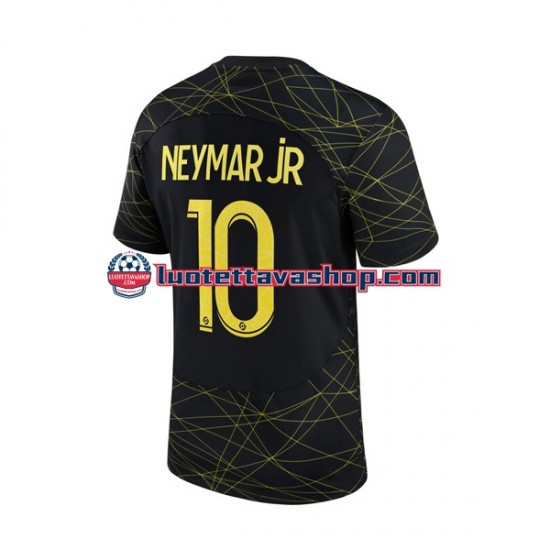 Miehet Paris Saint-Germain Neymar JR 10 2022-2023 Lyhythihainen Fanipaita ,Neljäs