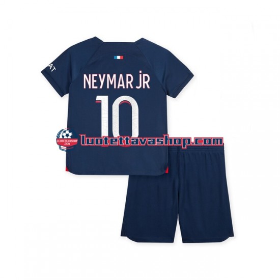 Lapset Paris Saint-Germain Neymar Jr 10 2023-2024 Lyhythihainen Fanipaita ,Koti