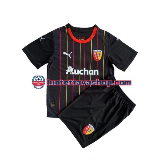 Lapset RC Lens 2023-2024 Lyhythihainen Fanipaita ,Vieras