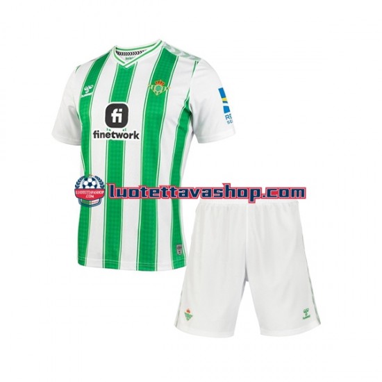 Lapset Real Betis 2023-2024 Lyhythihainen Fanipaita ,Koti