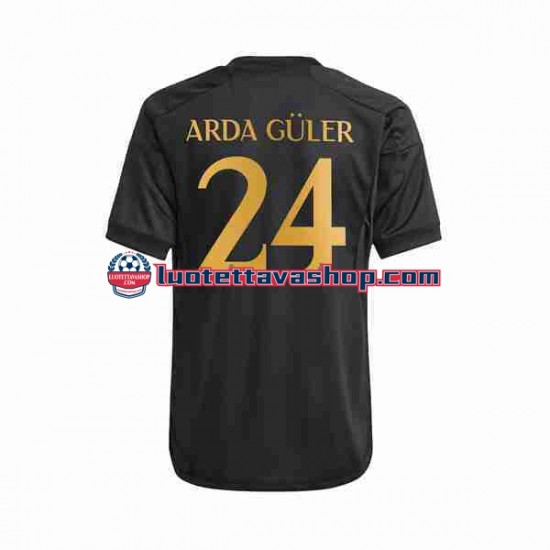 Miehet Real Madrid Arda Guler 24 2023-2024 Lyhythihainen Fanipaita ,Kolmas