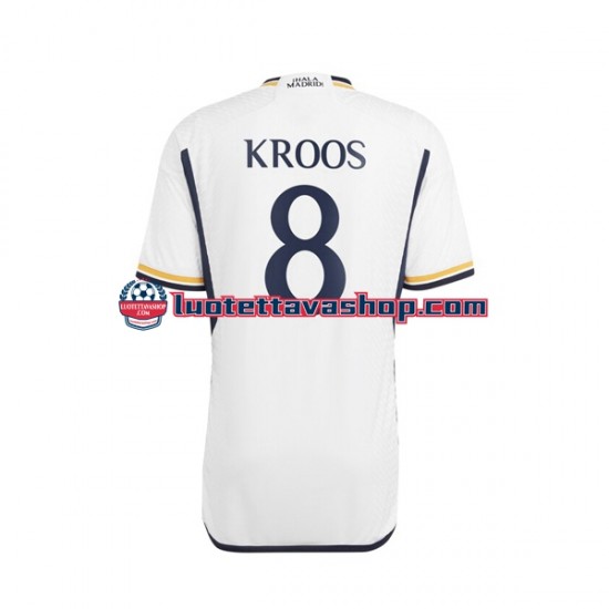 Miehet Real Madrid Kroos 8 2023-2024 Lyhythihainen Fanipaita ,Koti