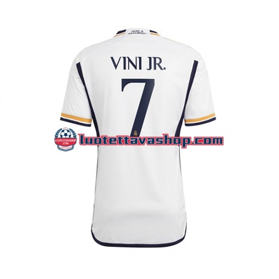 Miehet Real Madrid Vinicius Junior 7 2023-2024 Lyhythihainen Fanipaita ,Koti