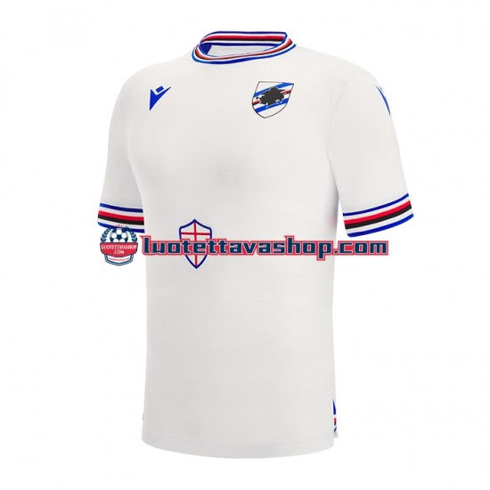 Miehet Sampdoria 2022-2023 Lyhythihainen Fanipaita ,Vieras