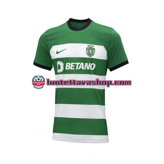 Miehet Sporting CP 2023-2024 Lyhythihainen Fanipaita ,Koti