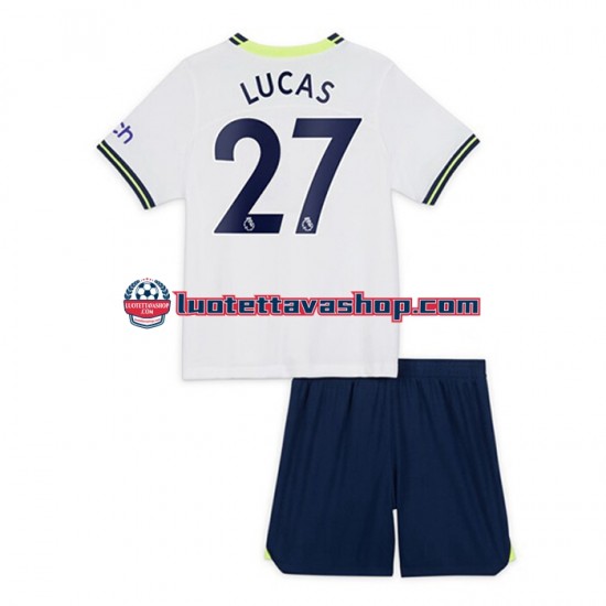 Lapset Tottenham Hotspur Lucas Moura 27 2022-2023 Lyhythihainen Fanipaita ,Koti