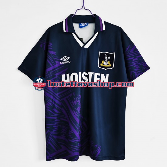 Miehet Tottenham Hotspur Retro 1994-1995 Lyhythihainen Fanipaita ,Vieras
