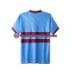 Miehet West Ham United Retro 1995-1996 Lyhythihainen Fanipaita ,Koti