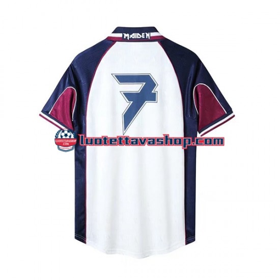 Miehet West Ham United Retro Iron Maiden 1999 Lyhythihainen Fanipaita ,Vieras