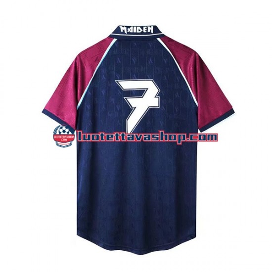 Miehet West Ham United Retro Iron Maiden 1999 Lyhythihainen Fanipaita ,Koti