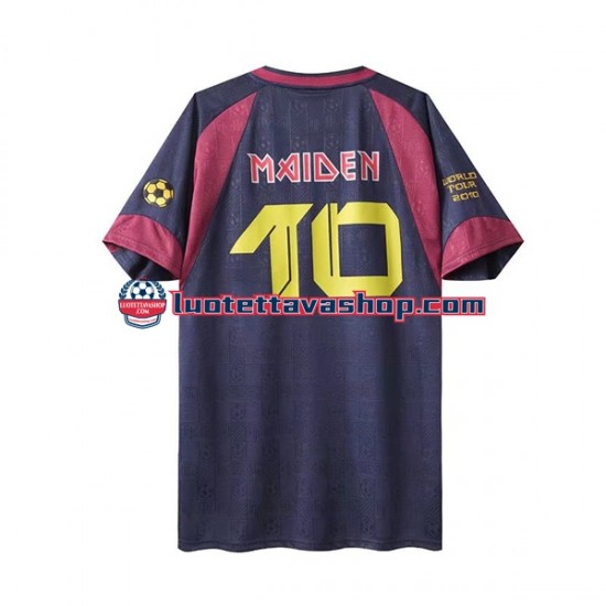 Miehet West Ham United Retro Iron Maiden 2010 Lyhythihainen Fanipaita ,Koti