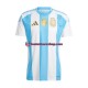 Miehet Argentiina Copa America 2024 Sininen Valkoinen Lyhythihainen Fanipaita ,Koti