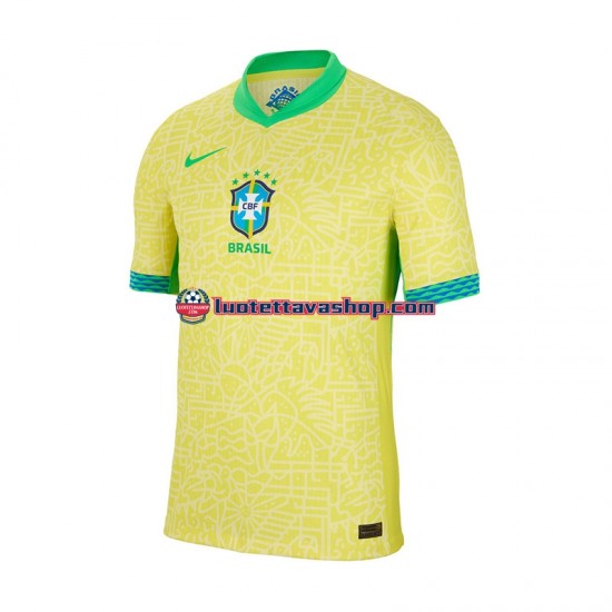 Miehet Brasilia Copa America 2024 Lyhythihainen Fanipaita ,Koti