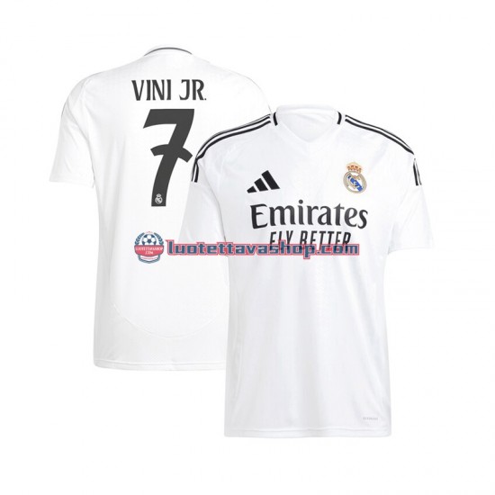 Miehet Real Madrid Vinicius Junior 7 2024-2025 Lyhythihainen Fanipaita ,Koti