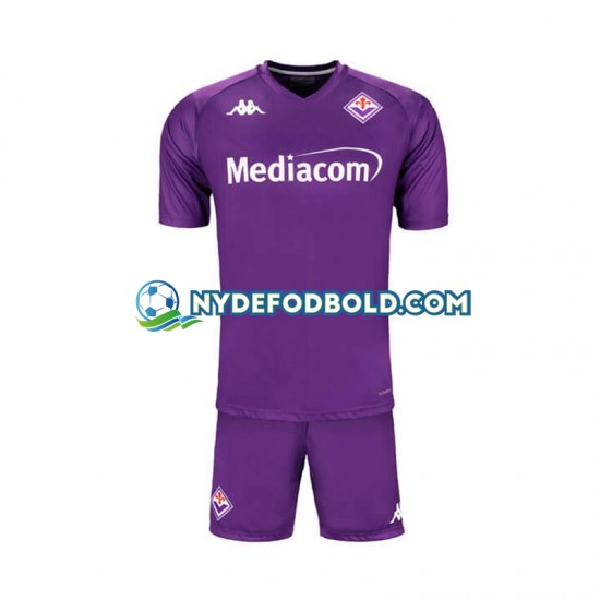 Lapset ACF Fiorentina 2024-2025 Punainen Lyhythihainen Fanipaita ,Koti