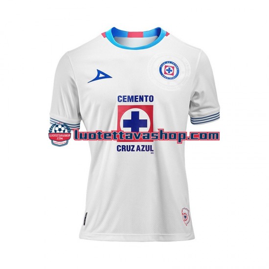 Miehet Cruz Azul 2024-2025 Lyhythihainen Fanipaita ,Vieras