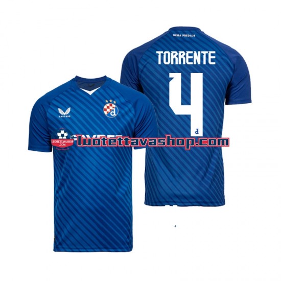 Miehet Dinamo Zagreb Torrente 4 2024-2025 Lyhythihainen Fanipaita ,Koti